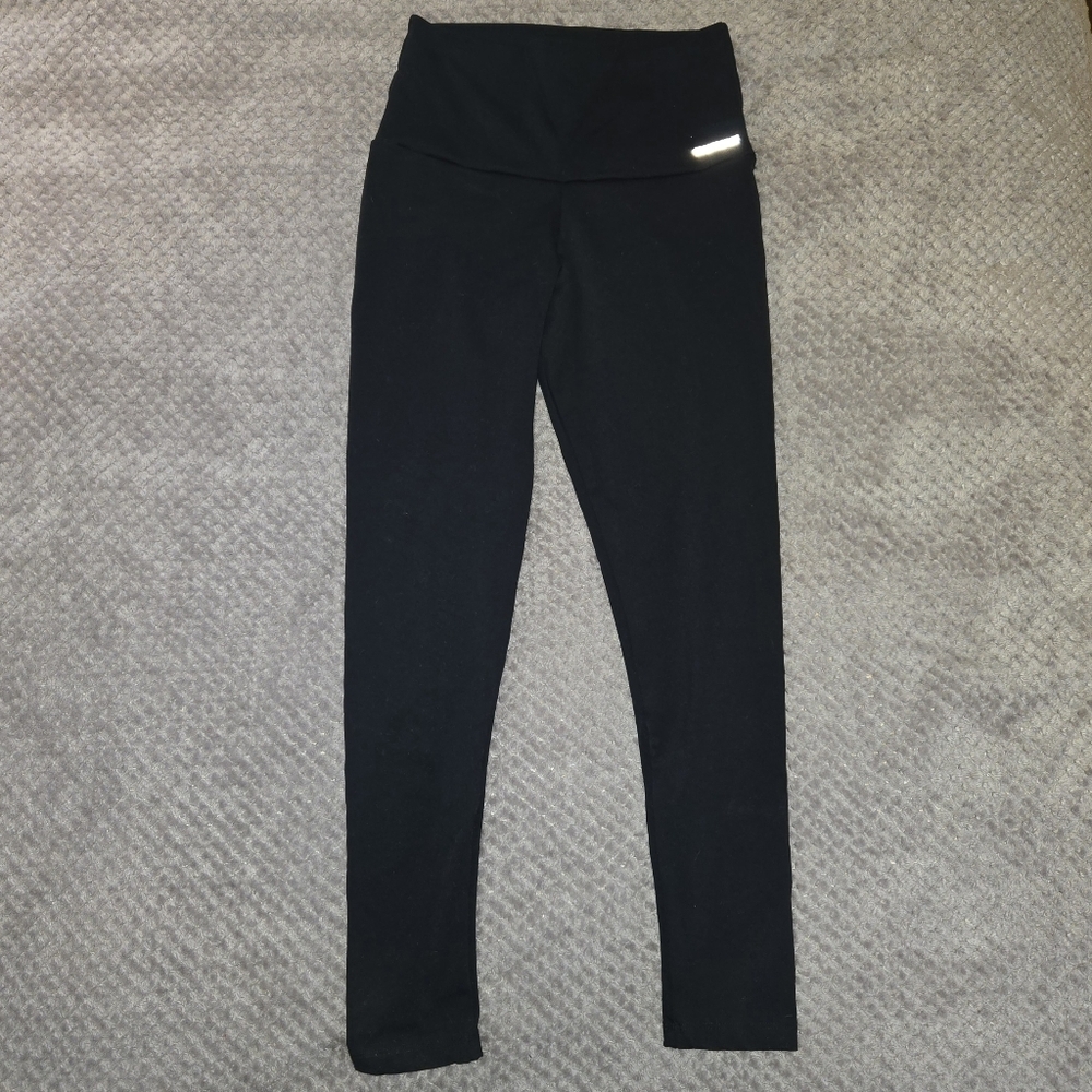 High-Waisted Quality Thick Compression Leggings by Romance, Medium